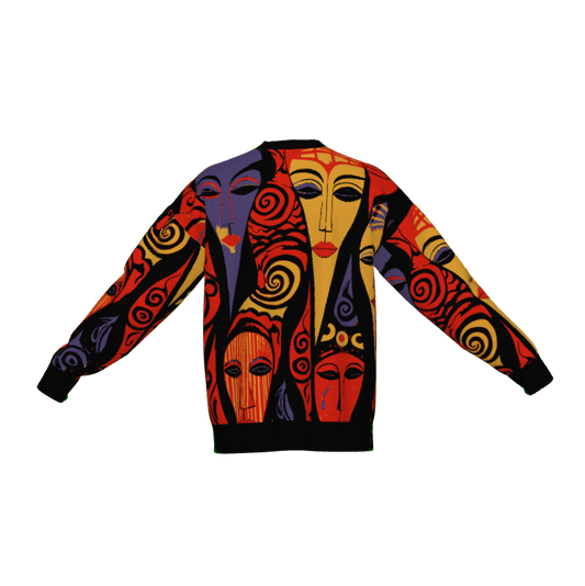 The Masks Afrocentric Crewneck Sweater - Xtreme Shopper