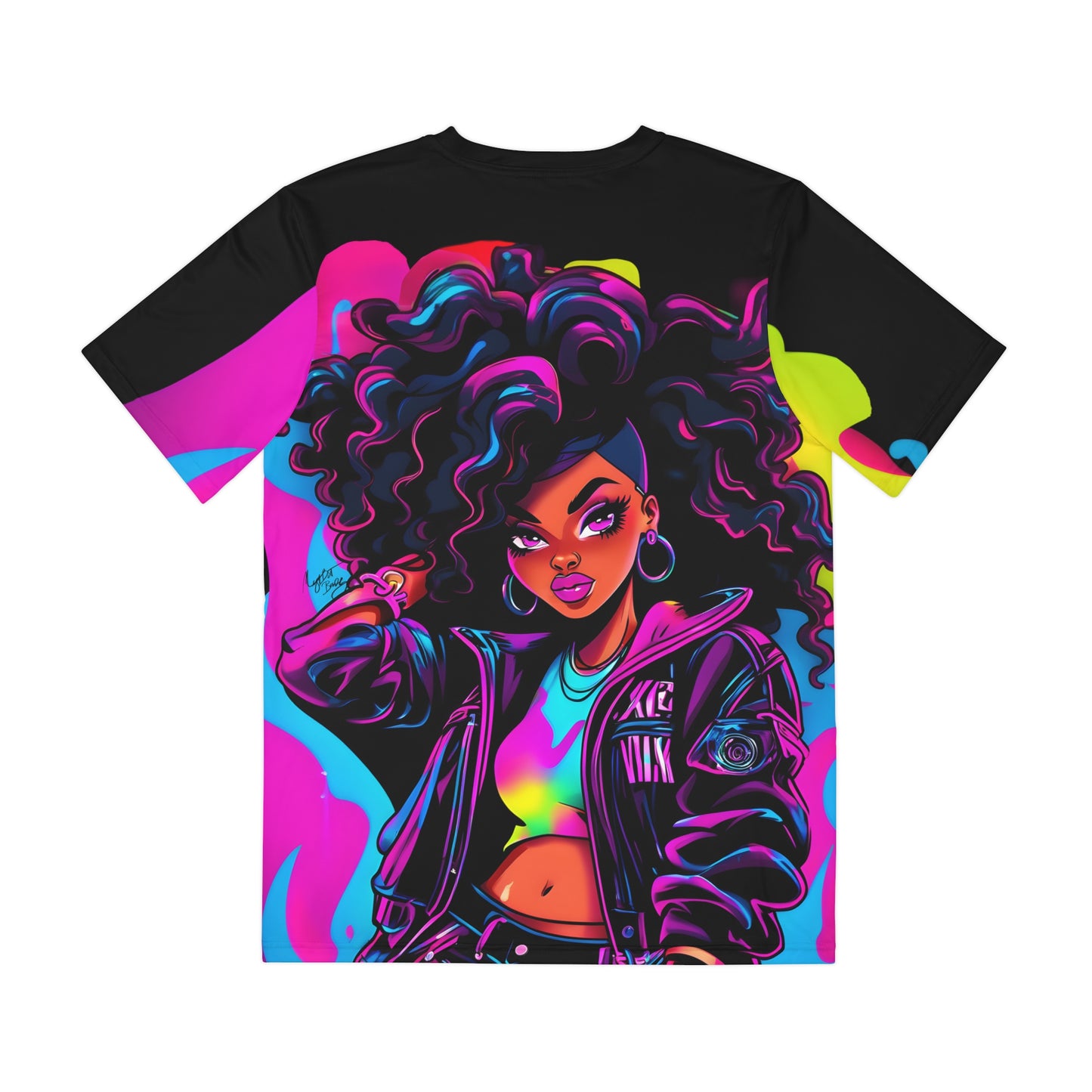 I'm A Fly Girl Black Woman Vibrant Graphic Streetwear Unisex Tee T-Shirt