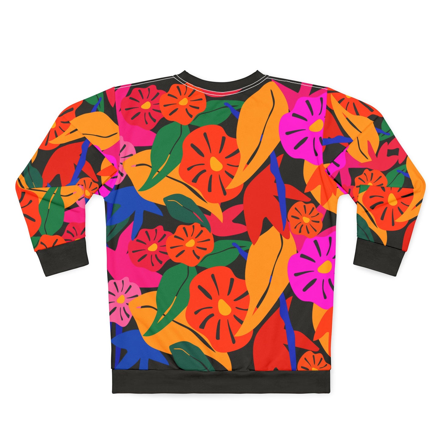 Spring Fling Abstract Art Graphic Sweatshirt
