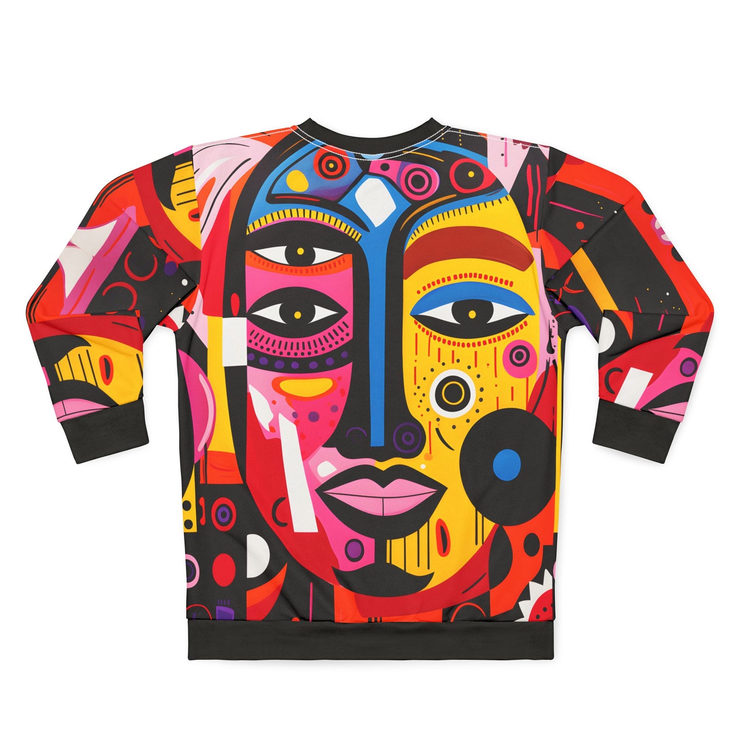 The Mask Abstract Art Graphic Sweatshirt