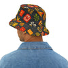 Trendy Ethnic Inspired Print Unisex Bucket Beach Hat