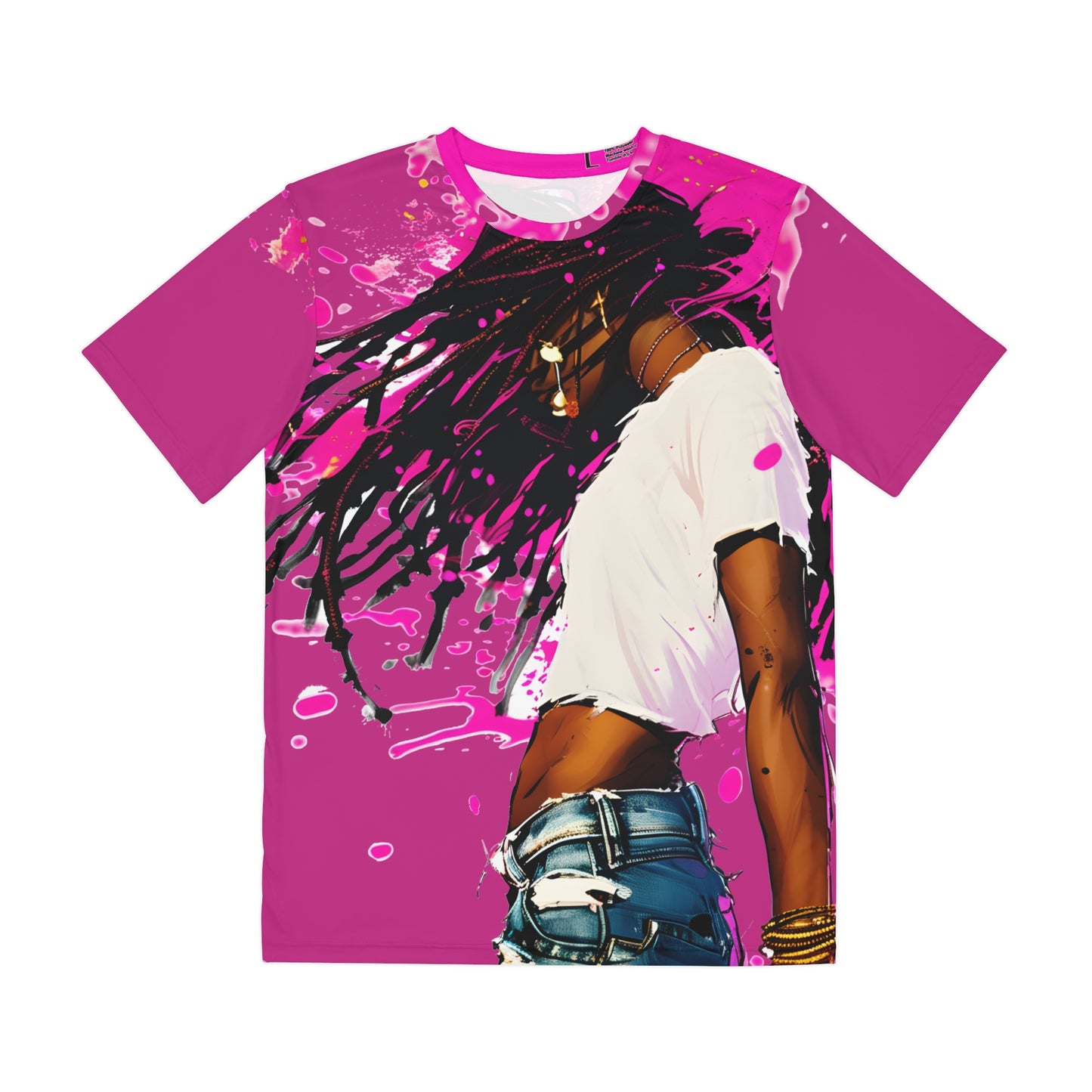 I'm Electric Black Woman Vibrant Graphic Streetwear Unisex Tee T-Shirt