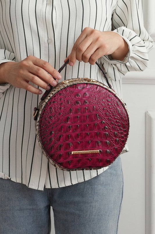 MKF Ynnari Croc-Embossed Crossbody Bag by Mia K. - Xtreme Shopper