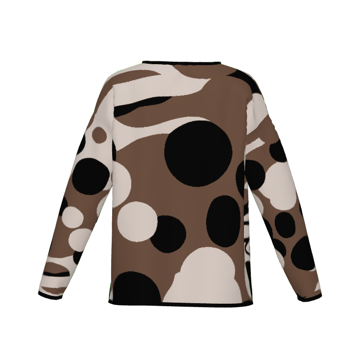 The Reflection Pool Afrocentric Black Woman Print Crewneck Women's Sweater