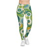 Psychedelic Swirl Printed Yoga Pants Leggings