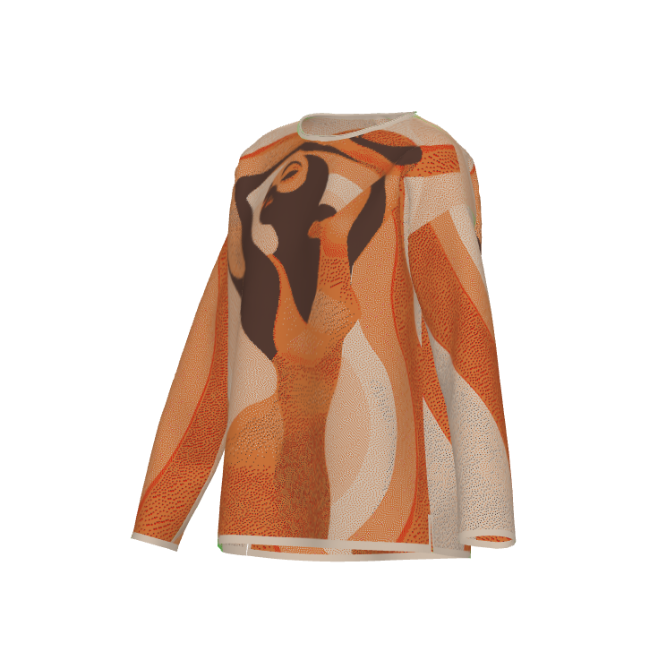 The Dance Afrocentric Abstract Black Woman Art Sweater - Xtreme Shopper