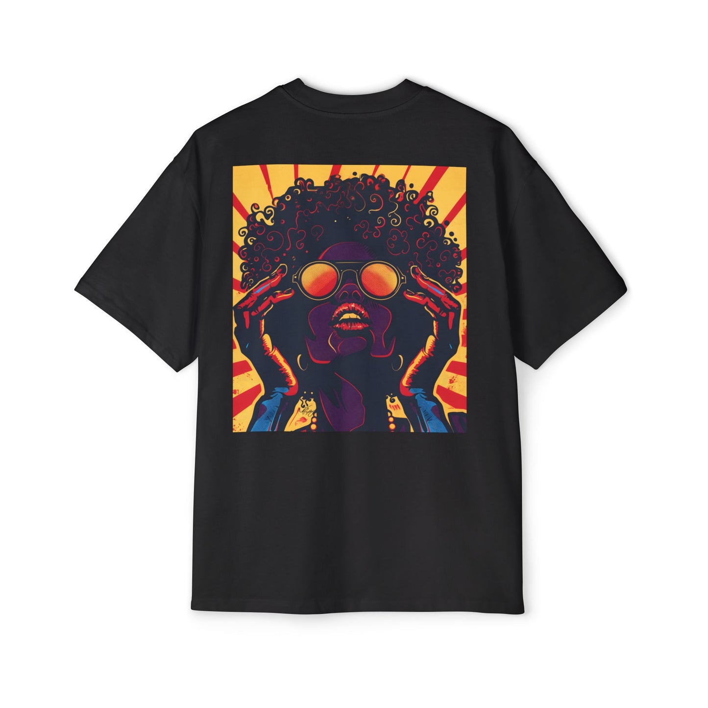 Anxiety It's In My Head Streetwear Statement Unisex Heavyweight Cotton Oversized T-Shirt
