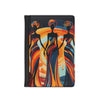 Sisterhood Glowup Vegan Leather Black Art RFID Blocking Passport Cover