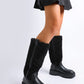 Lapland Fur Detail Calf Length Boots - Xtreme Shopper