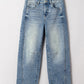 Denim Vintage Washed Seam Shift Jeans - Xtreme Shopper