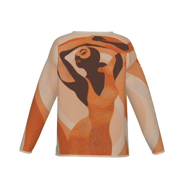 The Dance Afrocentric Abstract Black Woman Art Sweater - Xtreme Shopper