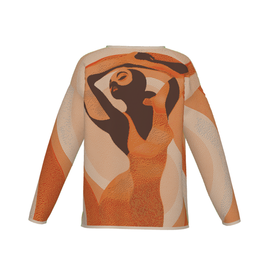 The Dance Afrocentric Abstract Black Woman Art Sweater - Xtreme Shopper