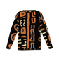 Afrocentric Pattern Crewneck Knit Women's Sweater