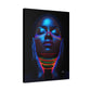 My Future Is Brighter Than The Darkness Black Woman Art Canvas Wall Print