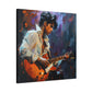Prince In Concert Afrocentric Black Art Canvas Wall Print