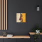 I Am Fashion Forward Afrocentric Black Man Abstract Art Canvas Wall Print
