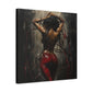 Private Dancer Afrocentric Black Woman Art Canvas Wall Print