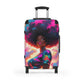 It's Going To Be A Good Day Black Woman Art Hardshell Hardside Lockable Spinner Suitcase