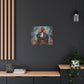 SurrealFlyism Afrocentric Black Man Art Canvas Wall Print