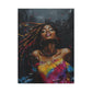 Euphoria Afrocentric Black Woman Abstract Art Canvas Wall Print - Xtreme Shopper
