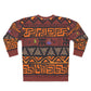 Feel the Music African Inspired Print Sweatshirt