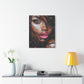I'm Parched Afrocentric Black Woman Art Canvas Wall Print