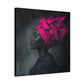 So Still Black Woman Wall Canvas Art