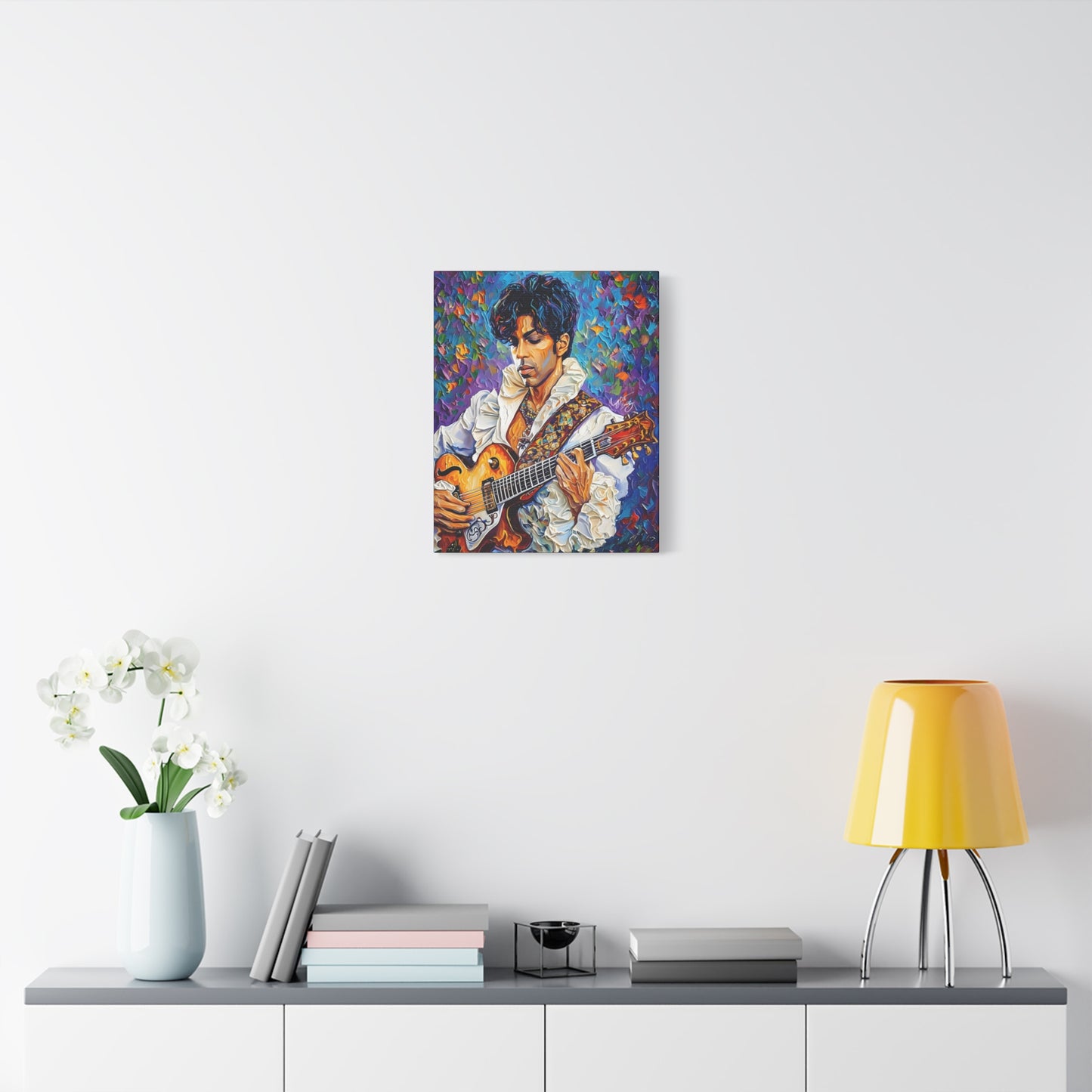 Prince The Artist Afrocentric Black Man Art Canvas Wall Print