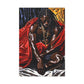 Thoughts And Desires Afrocentric Black Artwork Canvas Wall Print