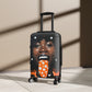 Gossip Girl Black Woman Art Hardshell Hardside Lockable Spinner Suitcase