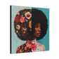 Duality Afrocentric Black Woman Art Canvas Wall Print