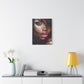 I'm Parched Afrocentric Black Woman Art Canvas Wall Print