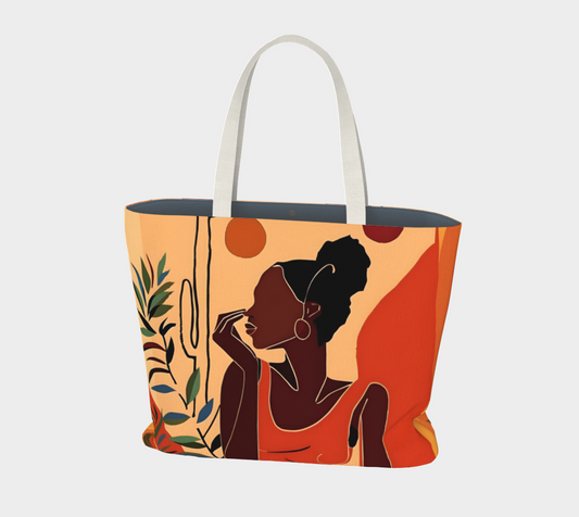 The Weekend Premium Large Heavyweight Canvas Shopping Tote Bag