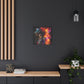 Colors Of The Universe Afrocentric Black Woman Abstract Fantasy Art Canvas Wall Print