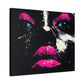 Anticipation Black Woman Art Canvas Wall Print