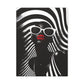 Beauty In Black And White Afrocentric Black Woman Art Canvas Wall Print