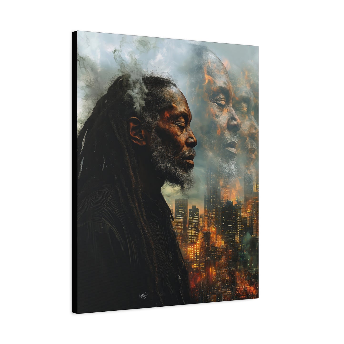 Canvas Wall Print - We Remember Black Art