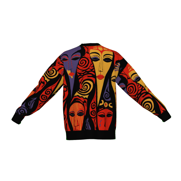 The Masks Afrocentric Crewneck Sweater - Xtreme Shopper