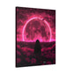It Rises in the East Afrocentric Black Woman Abstract Art Canvas Wall Print