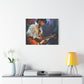 Prince In Concert Afrocentric Black Art Canvas Wall Print