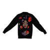 I Love Music Afrocentric Black Woman Print Crewneck Women's Sweater