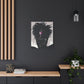 I Know You See Me Afrocentric Black Woman Abstract Art Canvas Wall Print
