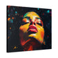The Rapture Black Woman Abstract Artwork Canvas Wall Print