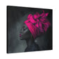So Still Black Woman Wall Canvas Art