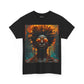 I'm Just Cool Black Man Afrocentric Surreal Groovy Art Unisex Heavy Cotton Tee T-Shirt