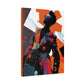 Fashion Is King Afrocentric Black Art Canvas Wall Print