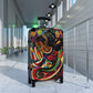 Surreally Beautiful One Black Woman Art Hardshell Hardside Lockable Spinner Suitcase