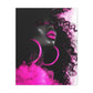 This Pink Is A Mood Afrocentric Black Woman Art Canvas Wall Print