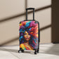 In Every Color I'm Beautiful Black Woman Art Hardshell Hardside Lockable Spinner Suitcase