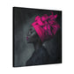So Still Black Woman Wall Canvas Art